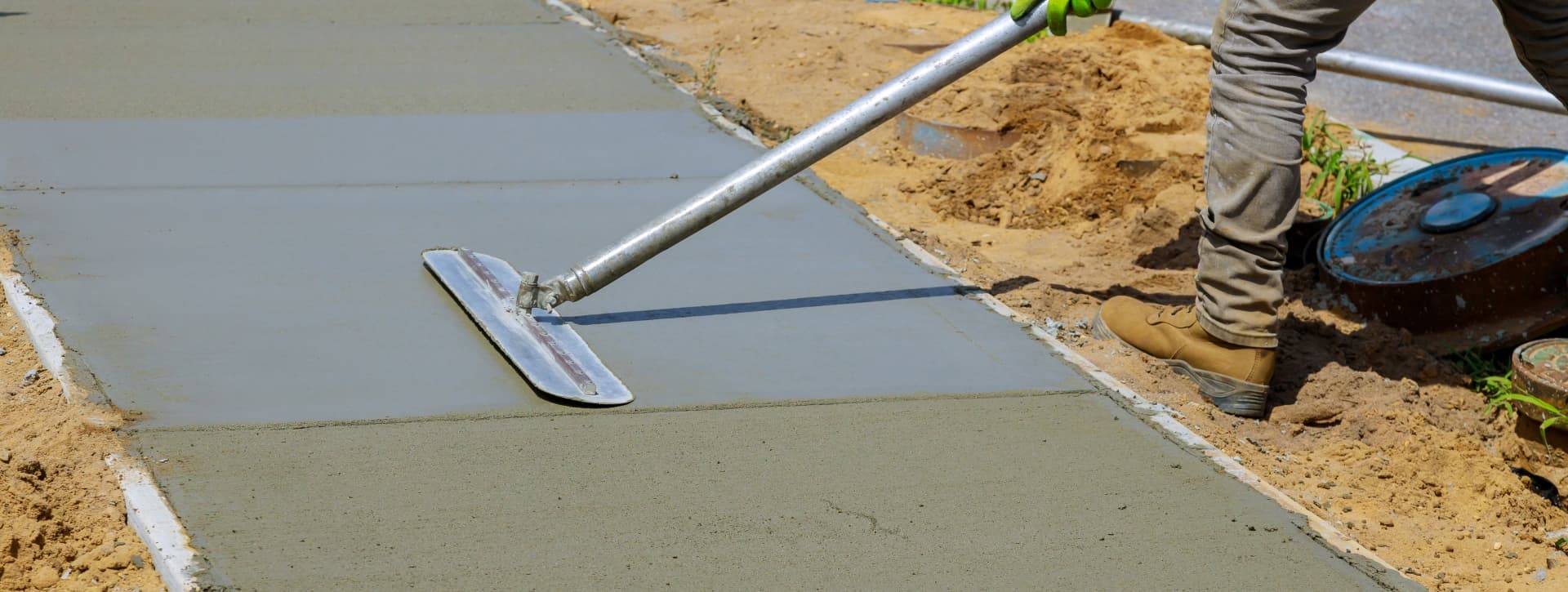 New Concrete Walkway Banner Image